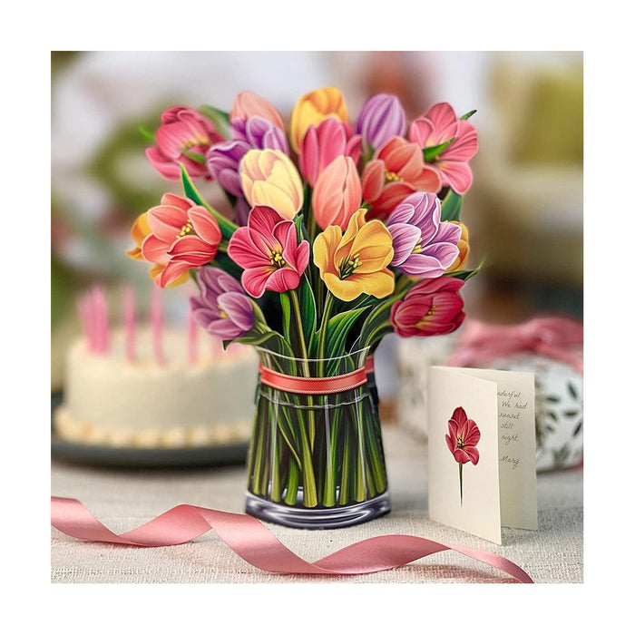 Pop-Up Bouquet - Festive Tulips