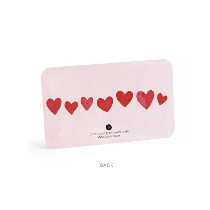 Little Notes - Blush Mini Hearts