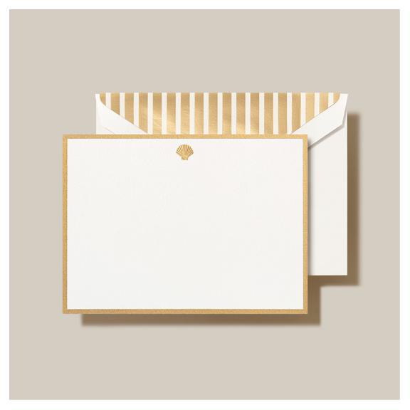 Engraved Shell Cards