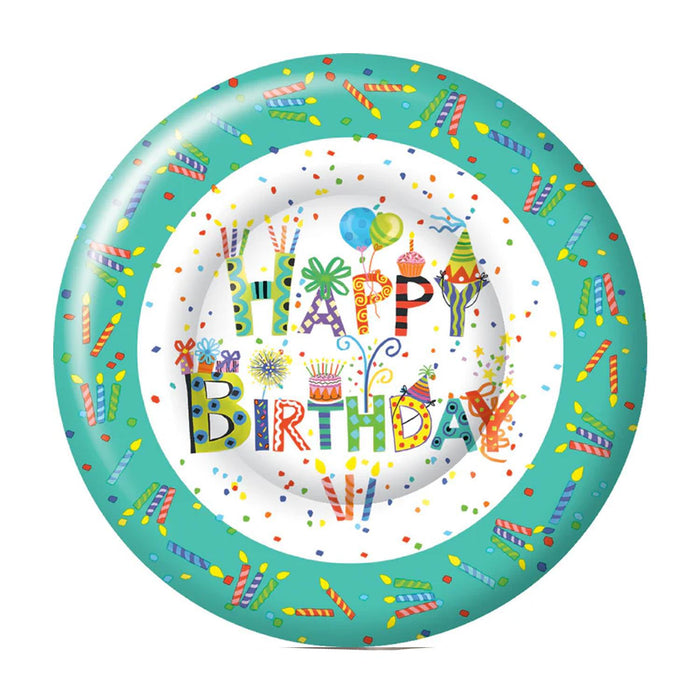 Happy Birthday Dessert Plates