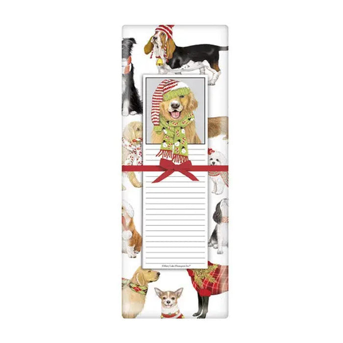 Holiday Dog Scatter Notepad Set