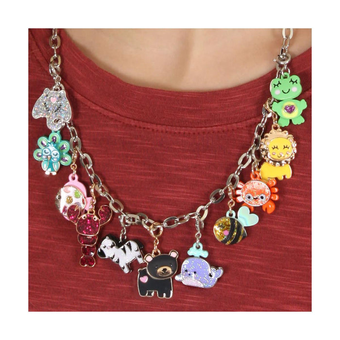 Charm It! Silver Glitter Whale Charm