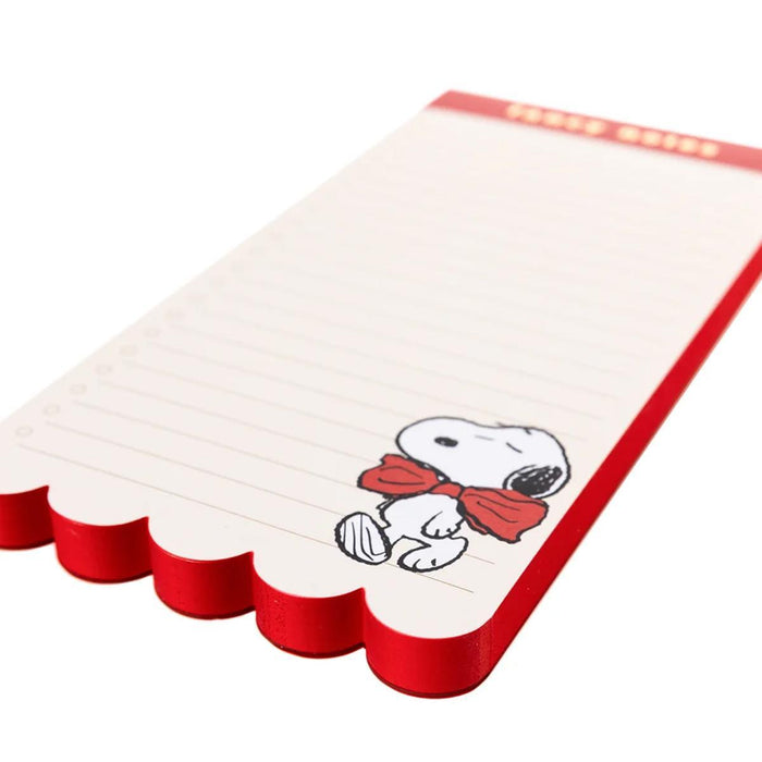 Peanuts® Scallop List Pad
