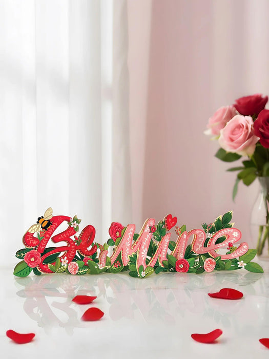 Pop-Up Bouquet - Mini Be Mine Letter Form