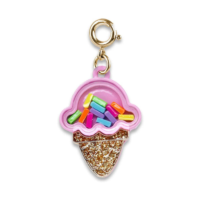 Charm It! Gold Ice Cream Shaker Charm