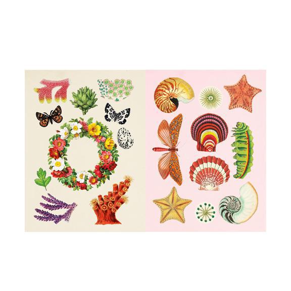 Antiquarain Sticker Book
