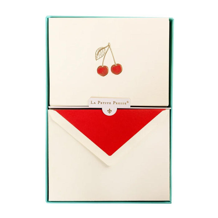 Cherries Petite Press Boxed Notes