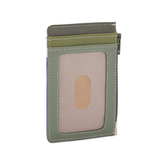 Credit Card Holder with Coin Purse - Orchid