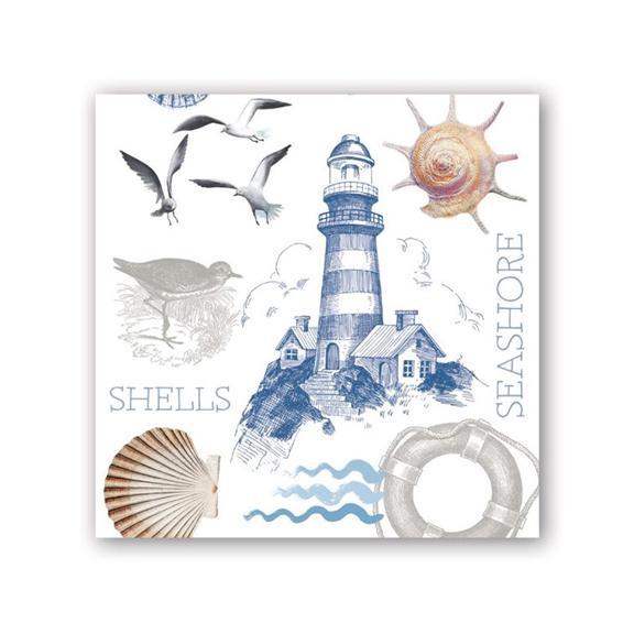 The Shore Beverage Napkins