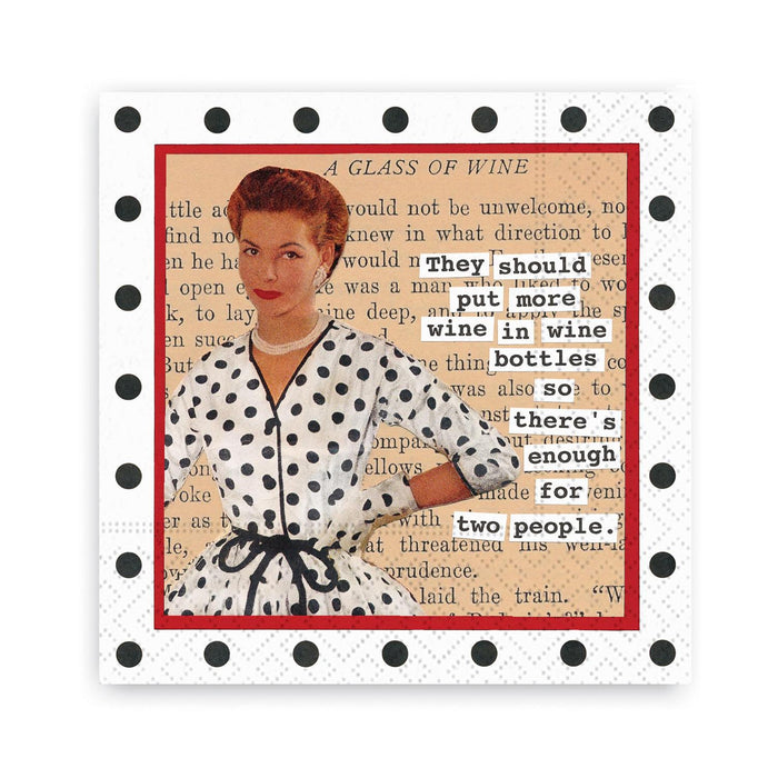 More Wine Beverage Napkins