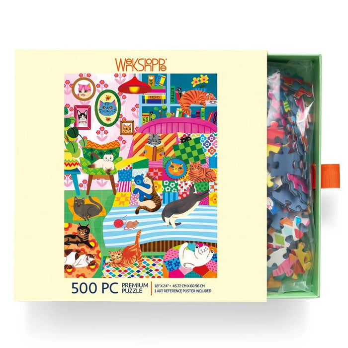 Cat Nap Stories 500 Piece Puzzle