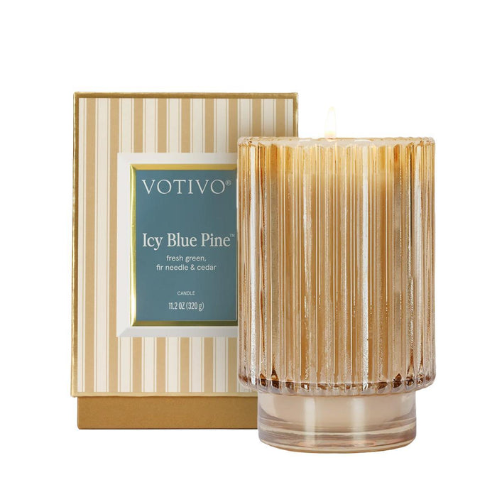 Holiday Box Candle - Icy Blue Pine