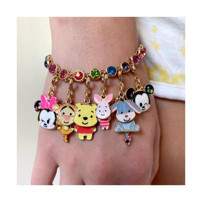 Charm It! Gold Glitter Mickey Charm