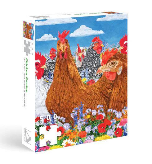 Spring Chickens 500 Piece Puzzle