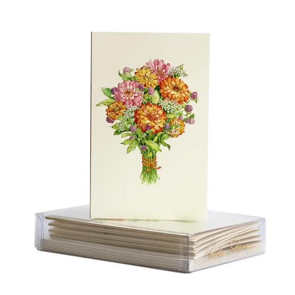 Flower Bouquet Boxed Mini Notes