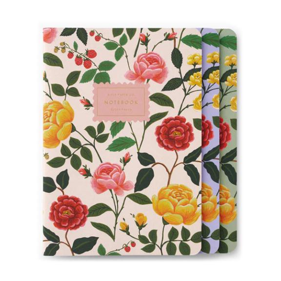 Roses Notebook Set