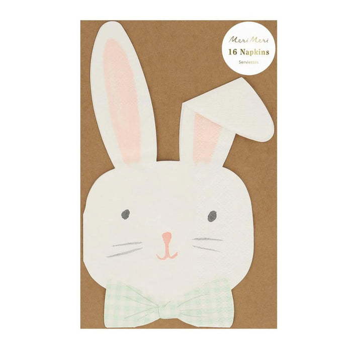 Easter Bunny Diecut Napkins