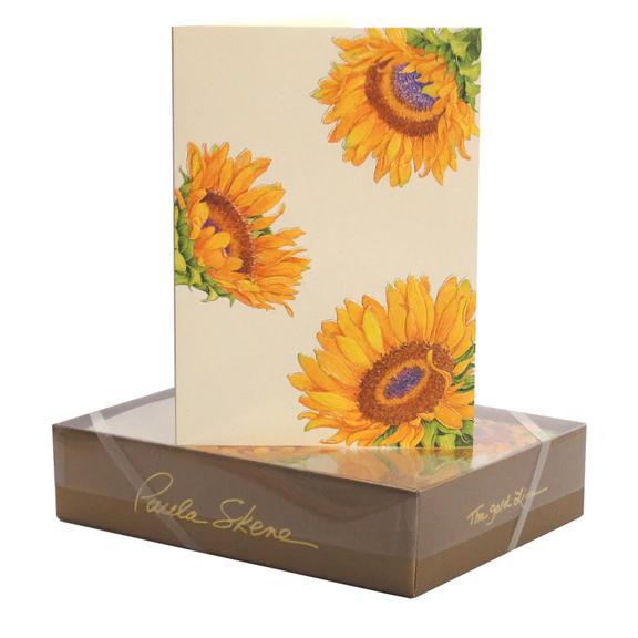 Sunflower Pattern Boxed Notes