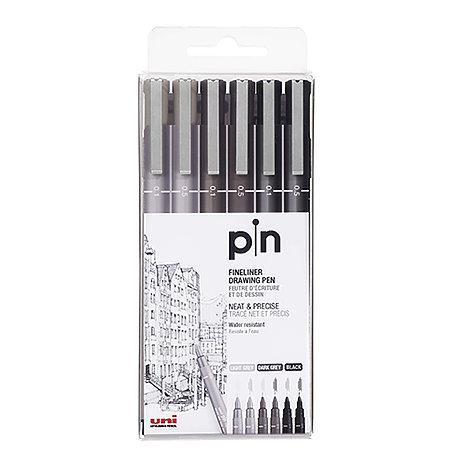 Uni Pin Fineliner Drawing Pen Set