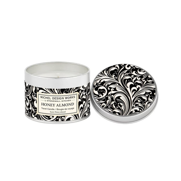 Honey Almond Travel Tin Candle