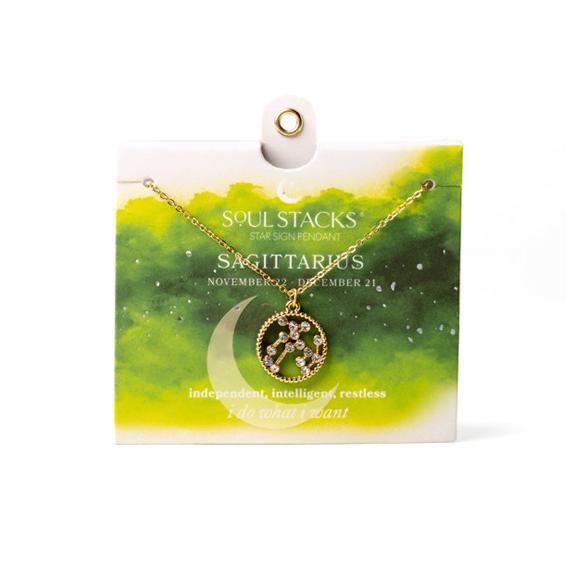Soul Stacks Necklace - Sagitarius