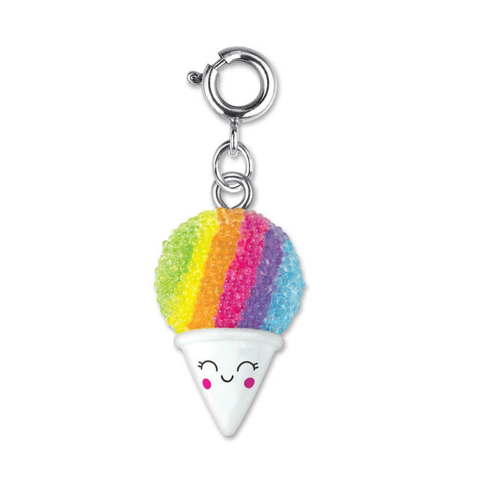 Charm It! Silver Rainbow Snow Cone Charm