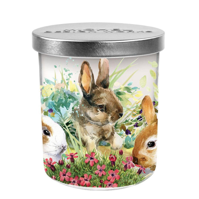 Bunny Meadow Candle with Jar