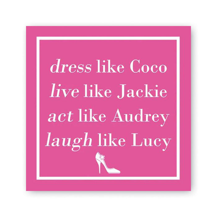 Dress Like Coco Beverage Napkins