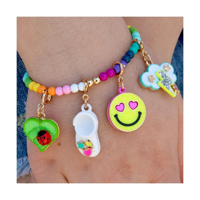 Charm It! Gold Rubber Clog Charm