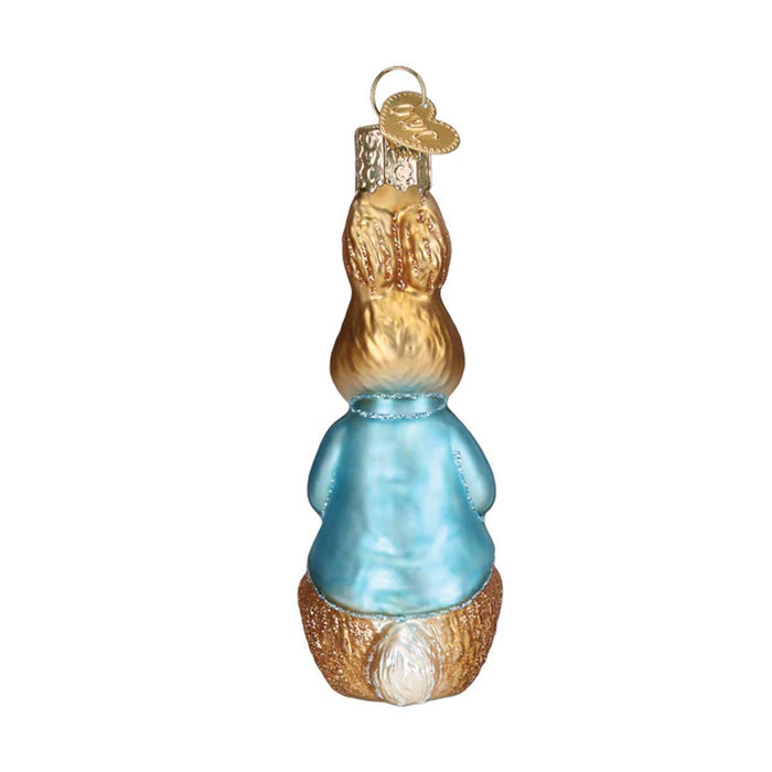 Peter Rabbit Glass Ornament