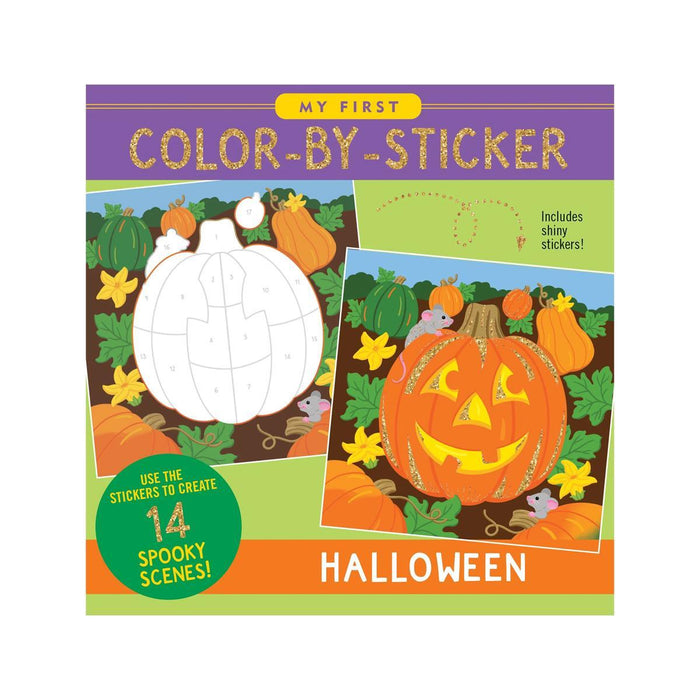 First Color-by-Sticker: Halloween