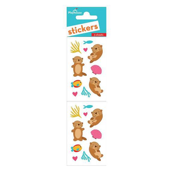 Otters Stickers