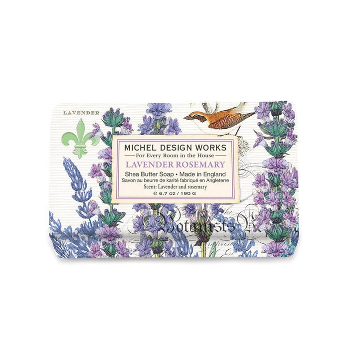 Lavender Rosemary Medium Soap Bar