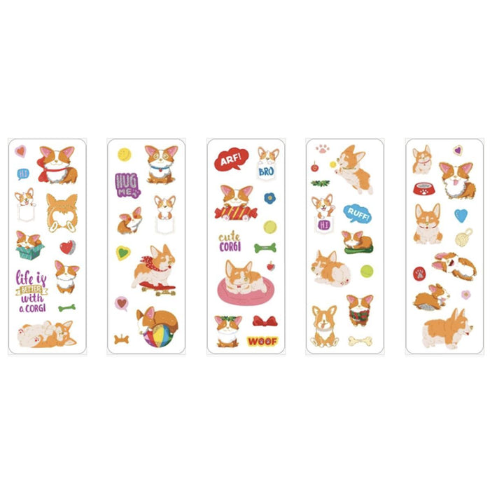 Corgi Sticker Sheet