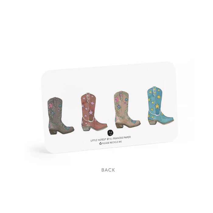 Little Notes - Cowboy Boot