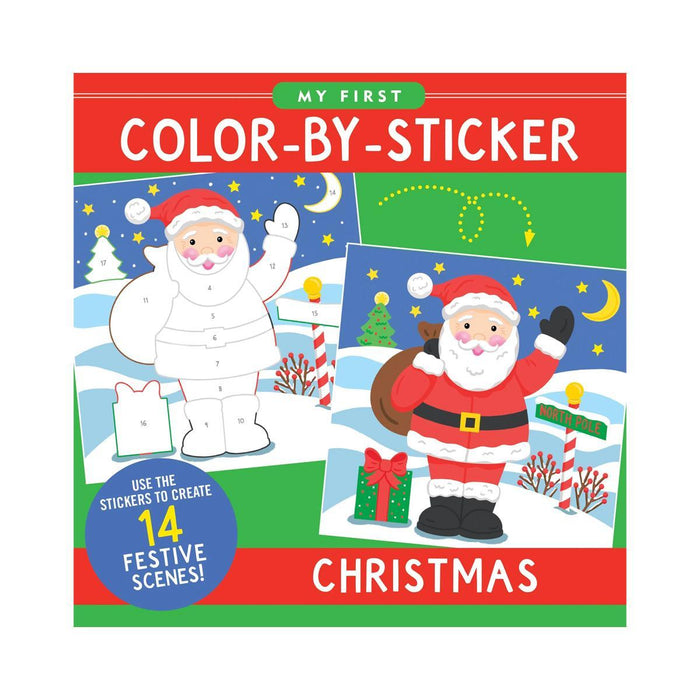 Color-by-Sticker: Christmas