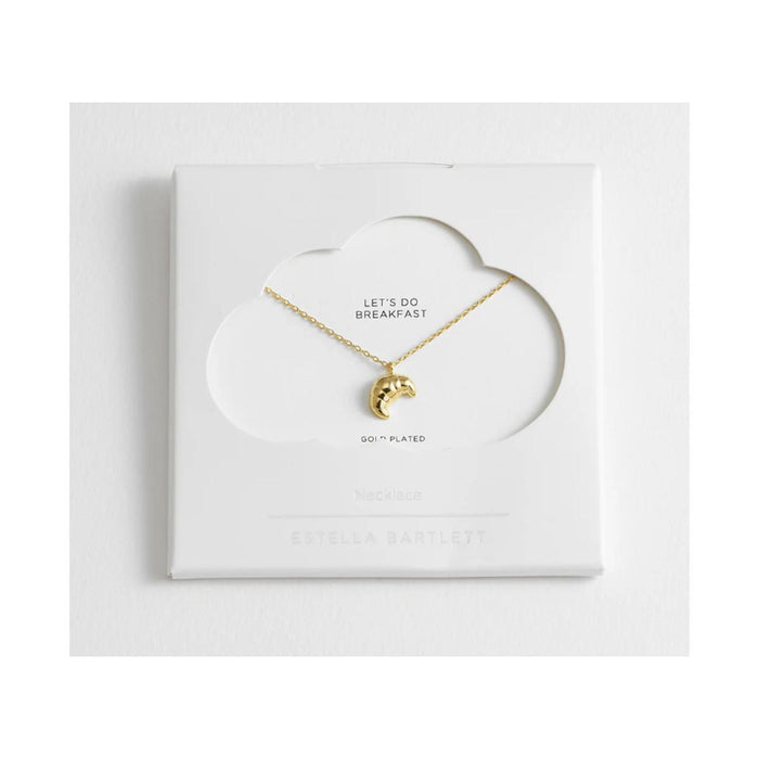 Croissant Necklace - Gold Plated