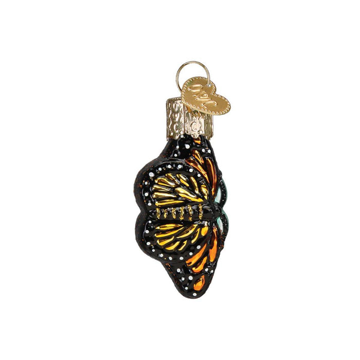 Mini Monarch Butterfly Glass Ornament