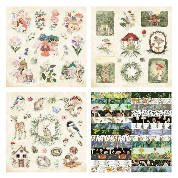 Enchanted Forest Sticker Book