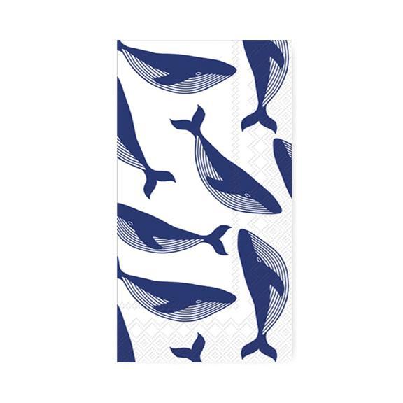 Whale Guest Towels