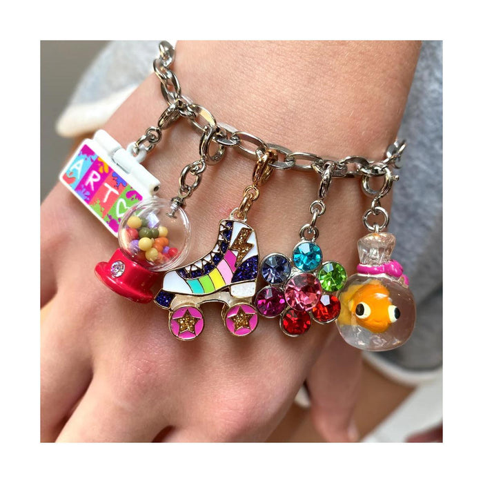 Charm It! Silver Gumball Machine Charm