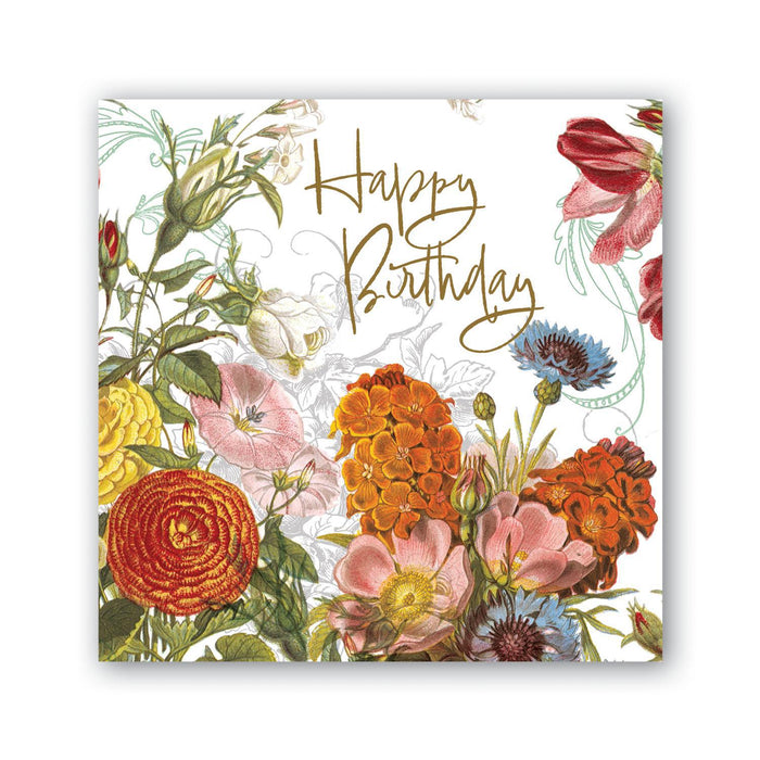 Happy Birthday Beverage Napkin