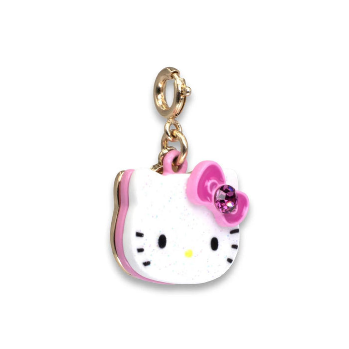 Charm It! Gold Glitter Hello Kitty Charm