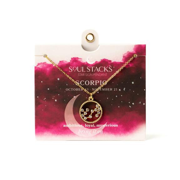 Soul Stacks Necklace - Scorpio