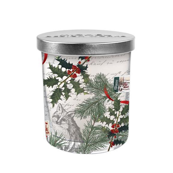 Winter Wonderland Candle Jar with Lid
