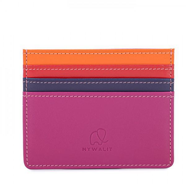 Small Credit Card Holder - Sangria