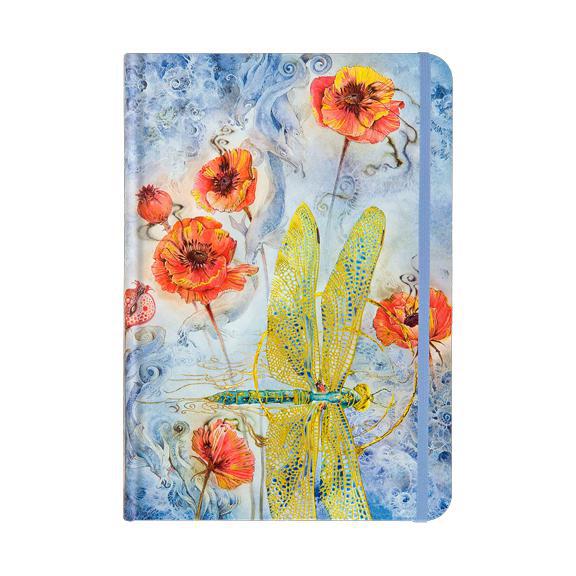 Indigo Dragonfly Small Journal
