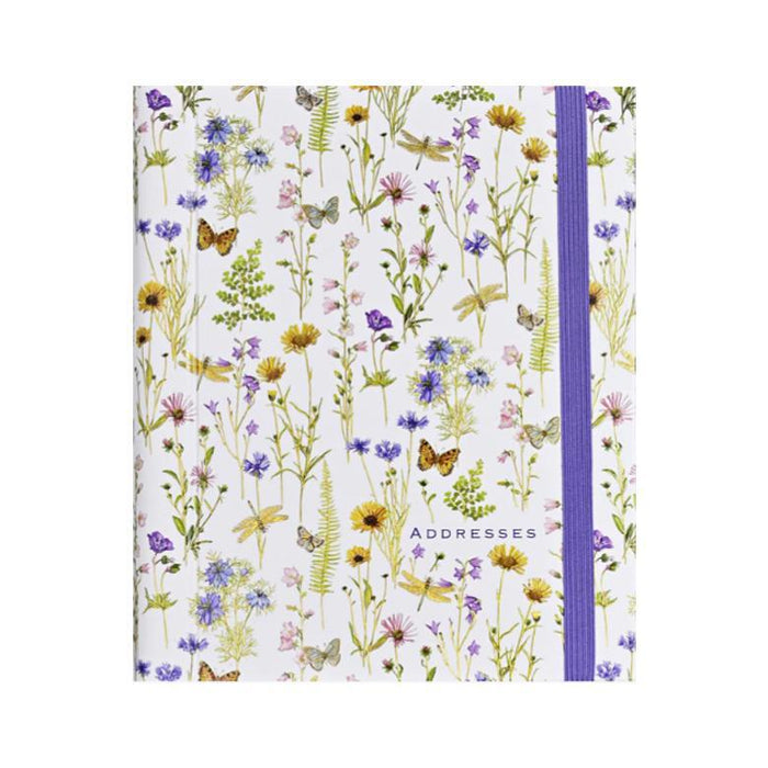 Wildflower Garden Large Address Book