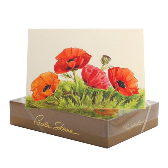 Poppies Boxed Notes