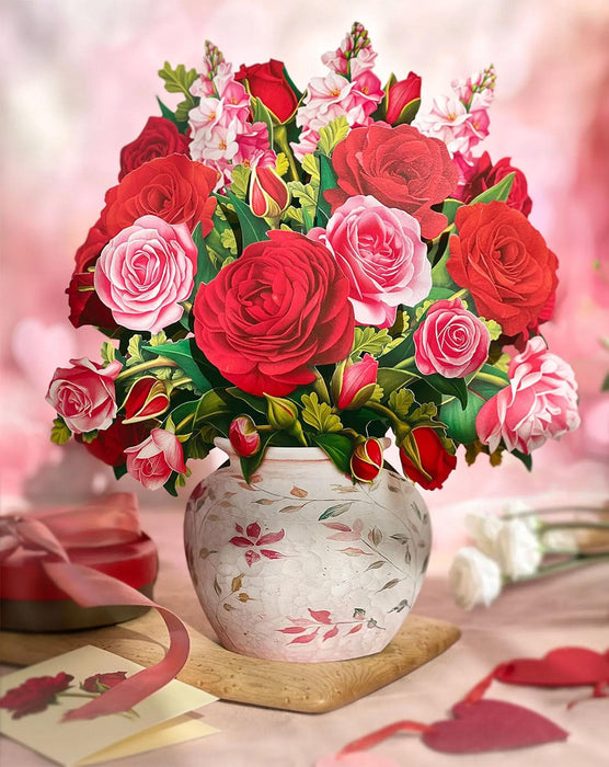 Pop-Up Bouquet - Blooming Roses